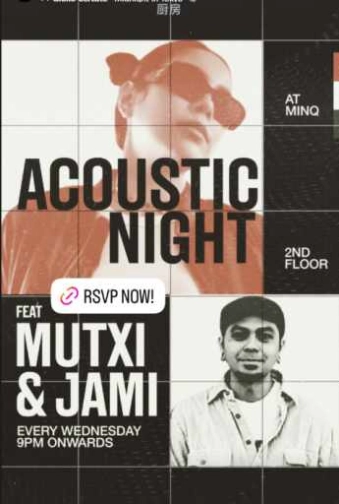 MINQ SENOPATI JAKARTA - ACOUSTIC NIGHT
