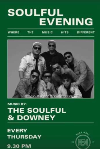 BEER HALL SCBD JAKARTA - SOULFUL EVENING