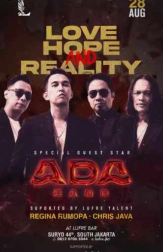 LUFRE BAR & LOUNGE SENOPATI JAKARTA - LOVE HOPE AND REALITY