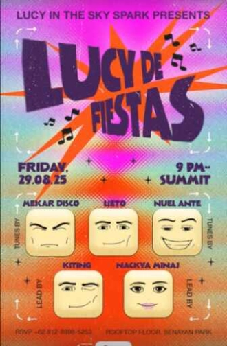 LUCY IN THE SKY SPARK SENAYAN JAKARTA - LUCY DE FIESTAS