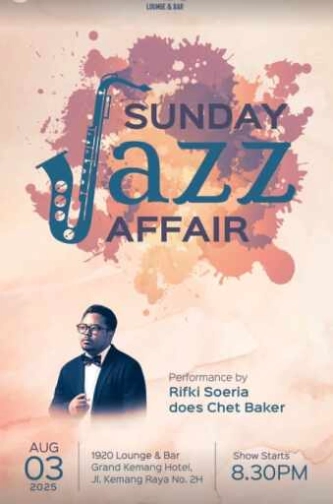 1920 LOUNGE KEMANG JAKARTA - SUNDAY JAZZ AFFAIR