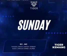 GOLDEN TIGER KEMANG JAKARTA  SUNDAY