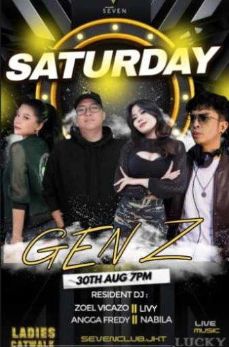 SEVEN CLUB MANGGA DUA JAKARTA - SATURDAY