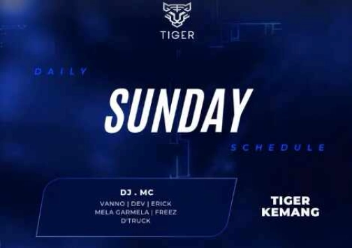 GOLDEN TIGER KEMANG JAKARTA - SUNDAY