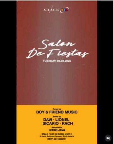 STALK SCBD JAKARTA - SALON DE FIESTAS
