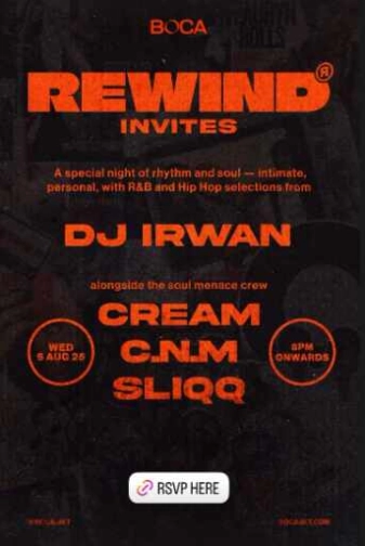 BOCA SETIABUDI JAKARTA - REWIND INVITES