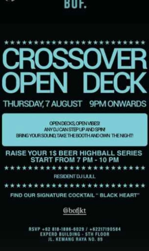 BOF KEMANG JAKARTA - CROSSOVER OPEN DECK
