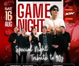 NIGHTCAP PURI JAKARTA  GAME NIGHT 90s THROWBACK EDITION