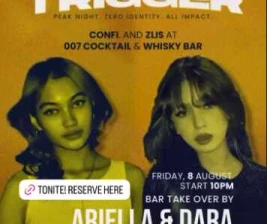 007 COCKTAIL  WHISKY BAR SENOPATI JAKARTA  GOLDEN TRIGGER