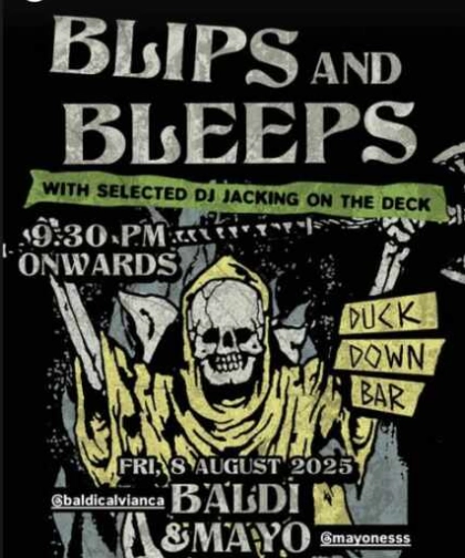 DUCK DOWN GUNAWARMAN JAKARTA - BLIPS & BLEEPS