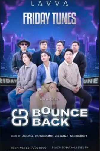 LAVVA SENAYAN JAKARTA - FRIDAY TUNES
