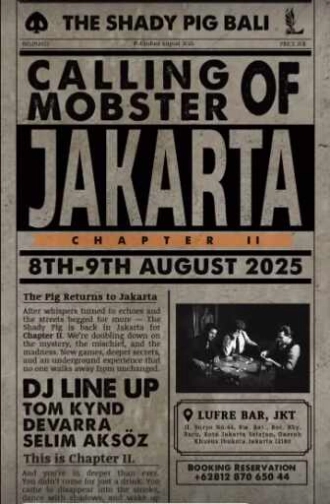 LUFRE BAR & LOUNGE SENOPATI JAKARTA - THE SHADY PIG BALI