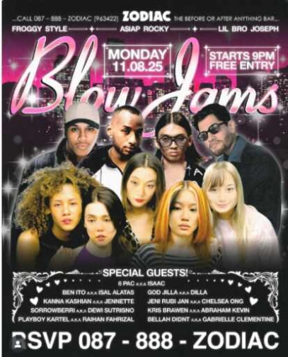 ZODIAC SENOPATI JAKARTA - BLOW JAMS