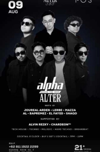 FOS KEMANG JAKARTA - ALPHA BEHIND THE DECK ALTER