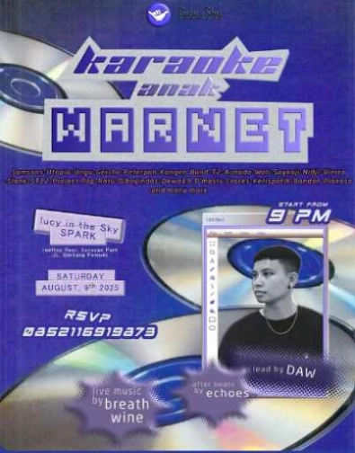 LUCY IN THE SKY SPARK SENAYAN JAKARTA - KARAOKE ANAK WARNET