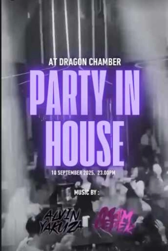 DRAGON CHAMBER KELAPA GADING JAKARTA - PARTY IN HOUSE