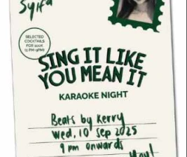 PUERO SENOPATI JAKARTA  SING IT LIKE YOU MEAN IT