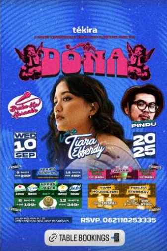 TEKIRA BLOK M JAKARTA - DONA