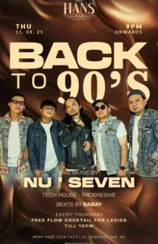 MR HANS SENOPATI JAKARTA - BACK TO 90