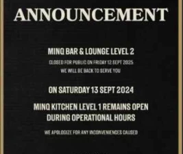 MINQ SENOPATI JAKARTA  FRIDAY