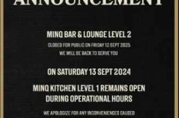 MINQ SENOPATI JAKARTA - FRIDAY