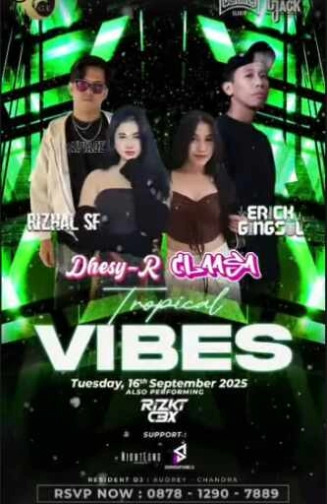 GRAND EAGLE CLUB PENJARINGAN JAKARTA - TROPICAL VIBES