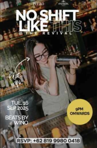 PUERO SENOPATI JAKARTA - NO SHIFT LIKE THIS