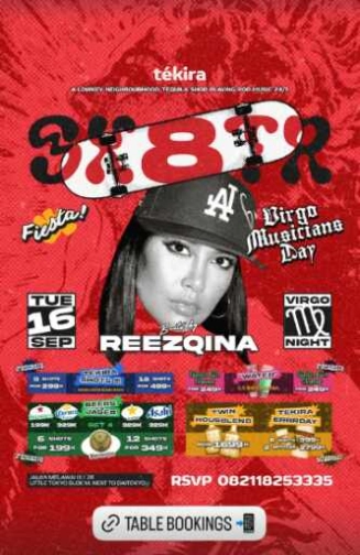 TEKIRA BLOK M JAKARTA - TUESDAY