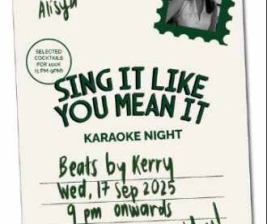 PUERO SENOPATI JAKARTA  SING IT LIKE YOU MEAN IT