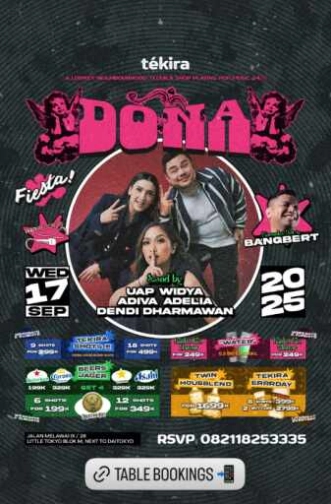 TEKIRA BLOK M JAKARTA - DONA