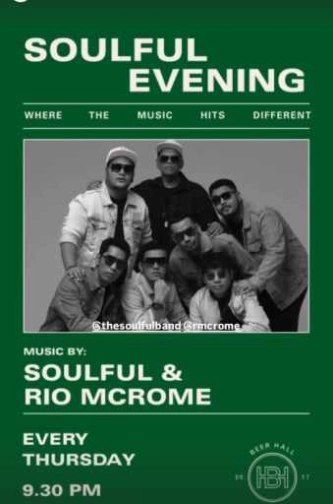 BEER HALL SCBD JAKARTA - SOULFUL EVENING
