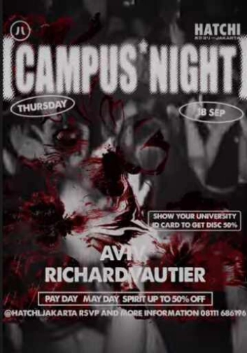 HATCHI PONDOK INDAH JAKARTA - CAMPUS NIGHT