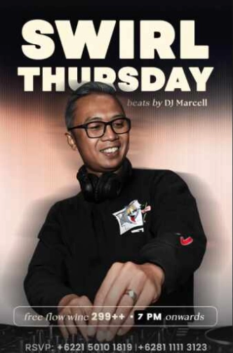 J SPARROW KUNINGAN JAKARTA - SWIRL THURSDAY