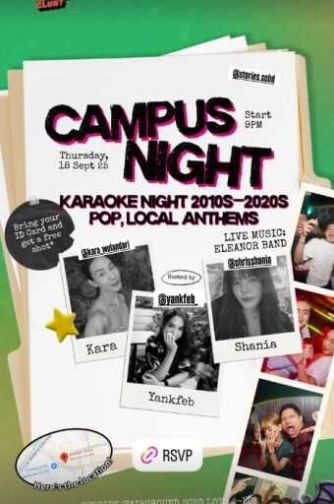 STORIES SCBD JAKARTA - CAMPUS NIGHT