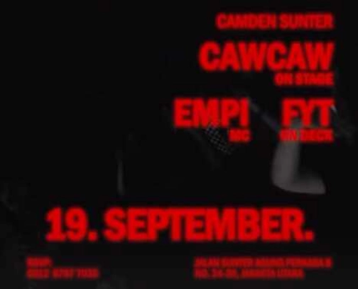 CAMDEN SUNTER JAKARTA - FRIDAY