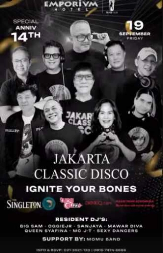 EMPORIUM TEASE CLUB JAKARTA - SPECIAL ANNIVERSARY 14TH