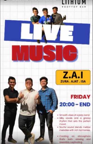 LITHIUM ROOFTOP JAKARTA - FRIDAY