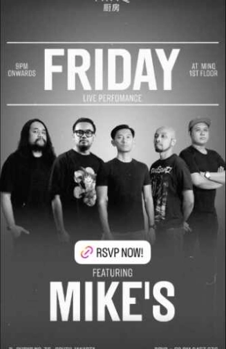 MINQ SENOPATI JAKARTA - FRIDAY