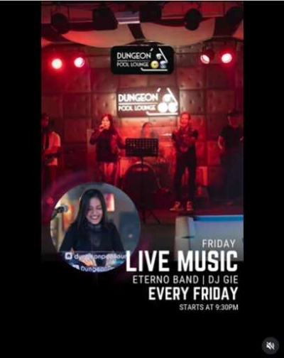 DUNGEON POOL LOUNGE KEMANG JAKARTA - FRIDAY