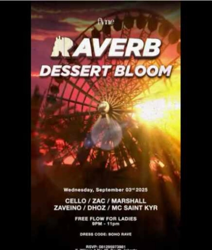 FYNE JAKARTA - RAVERB DESSERT BLOOM