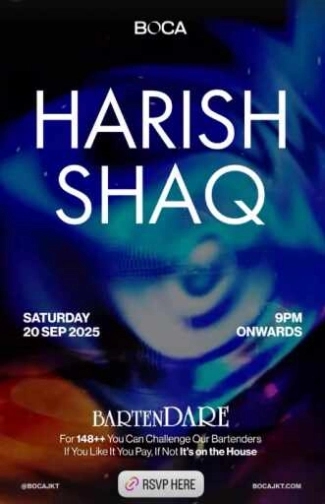 BOCA SETIABUDI JAKARTA - SATURDAY