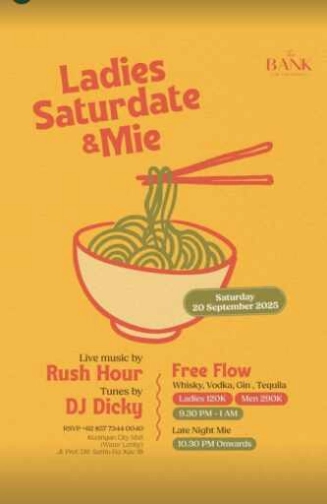 THE BANK KUNINGAN JAKARTA - SATURDATE