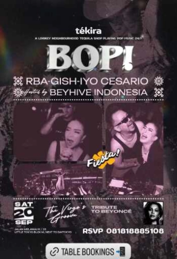 TEKIRA BLOK M JAKARTA - BOP
