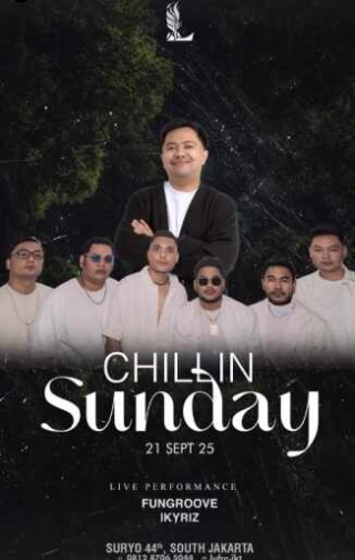 LUFRE BAR & LOUNGE SENOPATI JAKARTA - CHILLIN SUNDAY