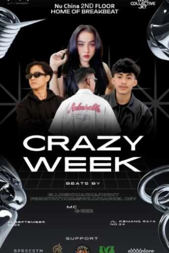 NU CHINA KEMANG JAKARTA - CARZY WEEK