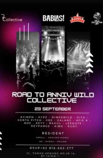 BABLAS KEMANG JAKARTA - ROAD TO ANNIVE WILD COLLECTIVE
