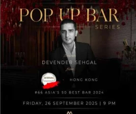 CJS BAR SENAYAN JAKARTA  POP UP BAR SERIES