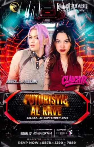 GRAND EAGLE VLUB PENJARINGAN JAKARTA - FUTURISTIC AL RAVE