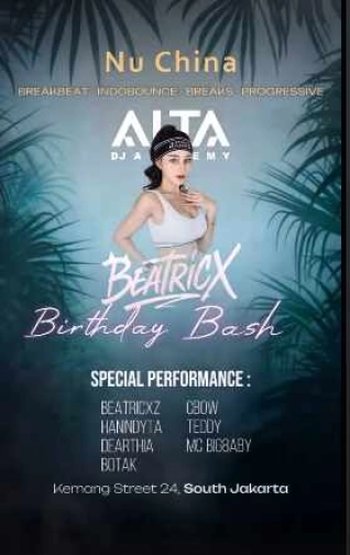 NU CHINA KEMANG JAKARTA - BIRTHDAY BASH