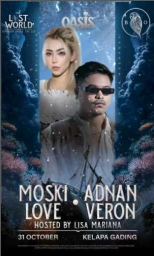 BLACK OWL KELAPA GADING JAKARTA - HALLOWEEN PARTY - THE LOST WORLD